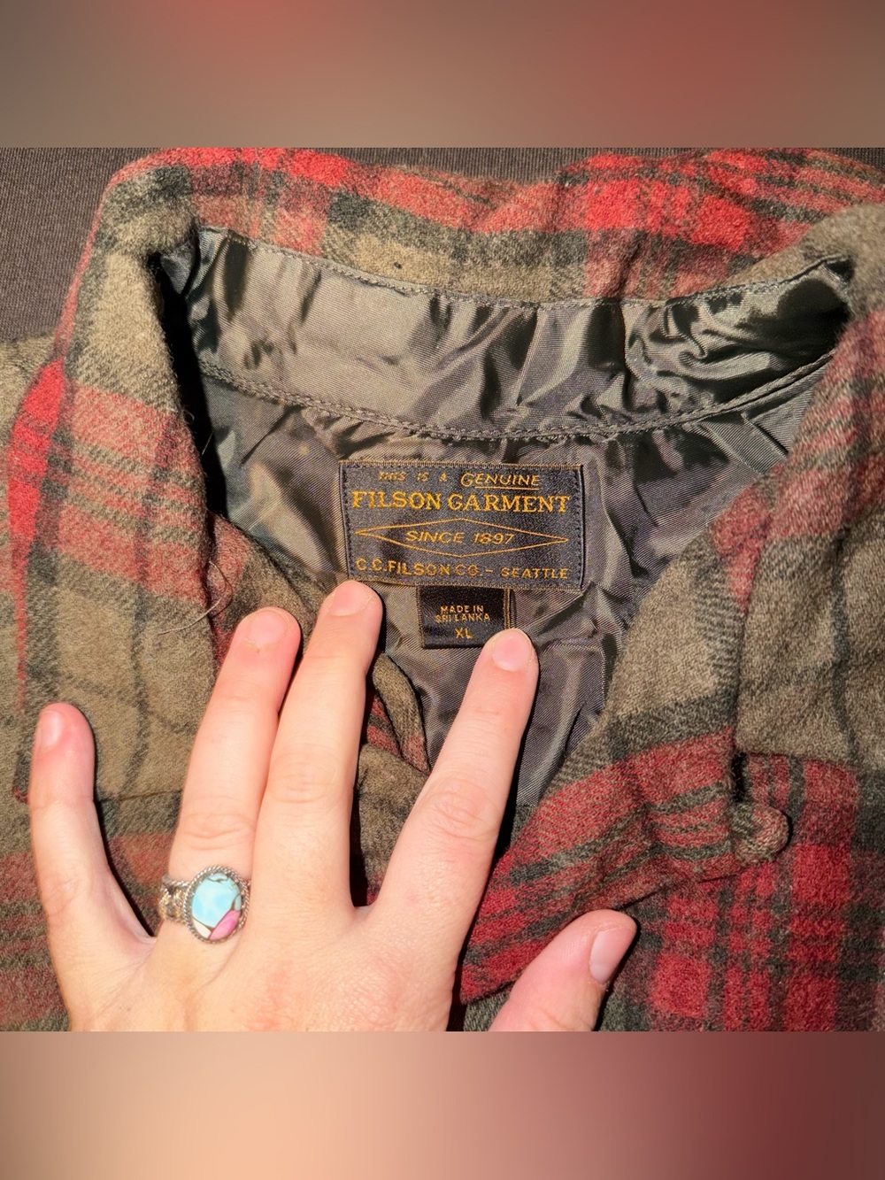 Filson Wool Flannel - Picture 2 of 2